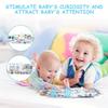 Cute Baby Cloth Book - Soft 3D Animal Tail With Sound Sensory Fun Educational Interactive Toy - Perfect Gift For Infant Todder