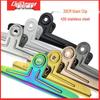 Jumbo 30cm Stainless Steel Clip In Multiple Colors