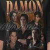 Limited Damon Salvatore Vintage Shirt, Damon Salvatore Fan Tees, Damon Salvatore Homage Tshirt, Damon Salvatore Retro Shirt, Damon Salvatore