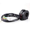Pair Left & Right Motorcycle Switch Controller Left and Right Handlebar Switch Multifunction Head