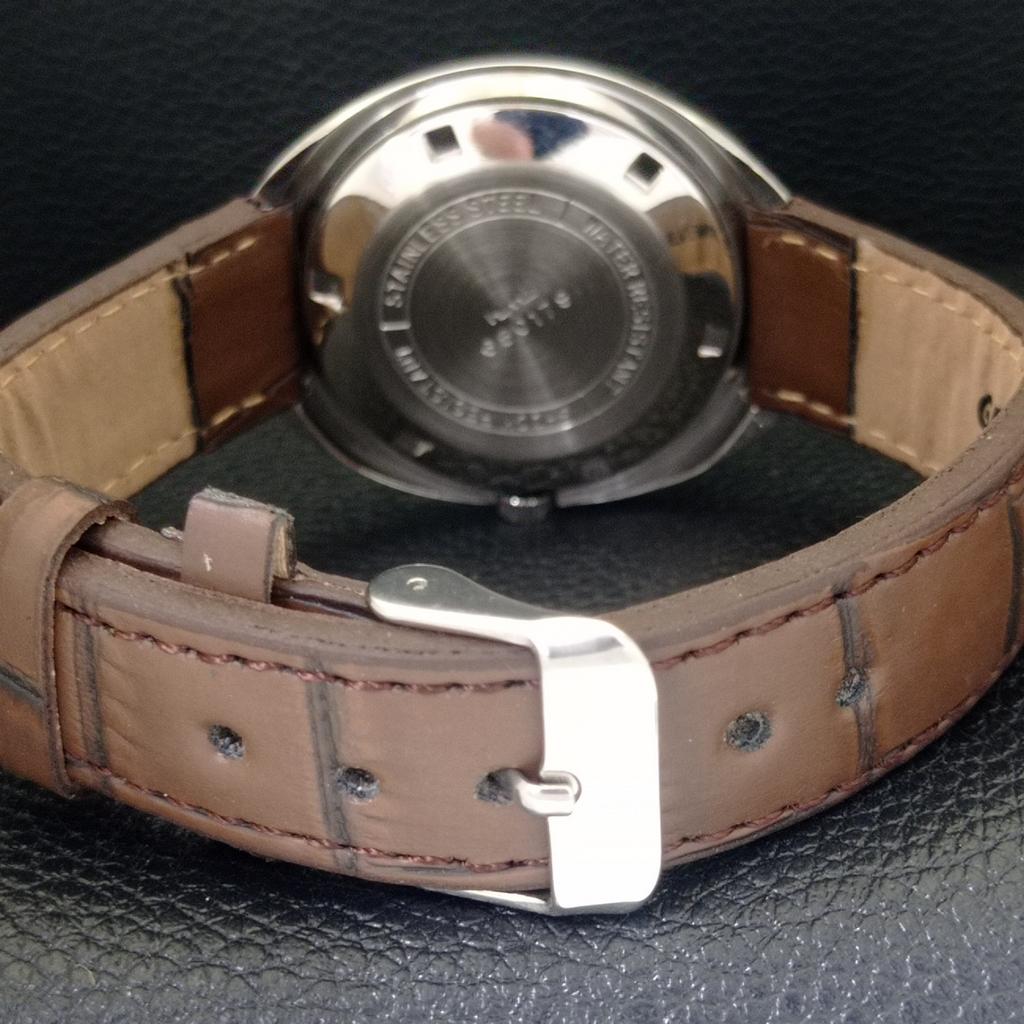 HMT KANCHAN AUTOMATIC VINTAGE 6501 INDISCHE HERRENUHR MIT GOLDENEM ZIFFERBLATT a703263-1