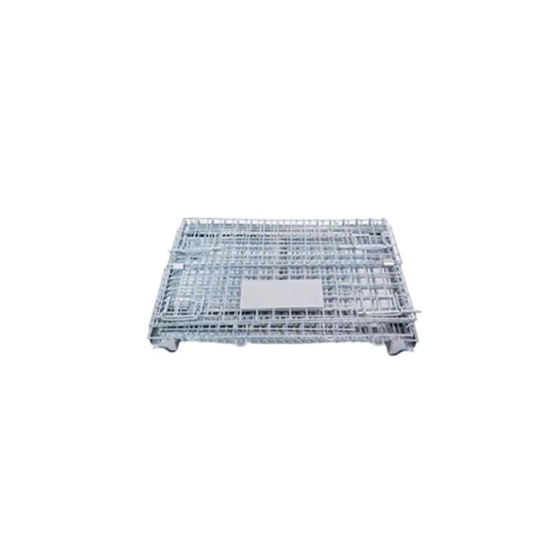 Foldable Industrial Wire Mesh Pallet Cage