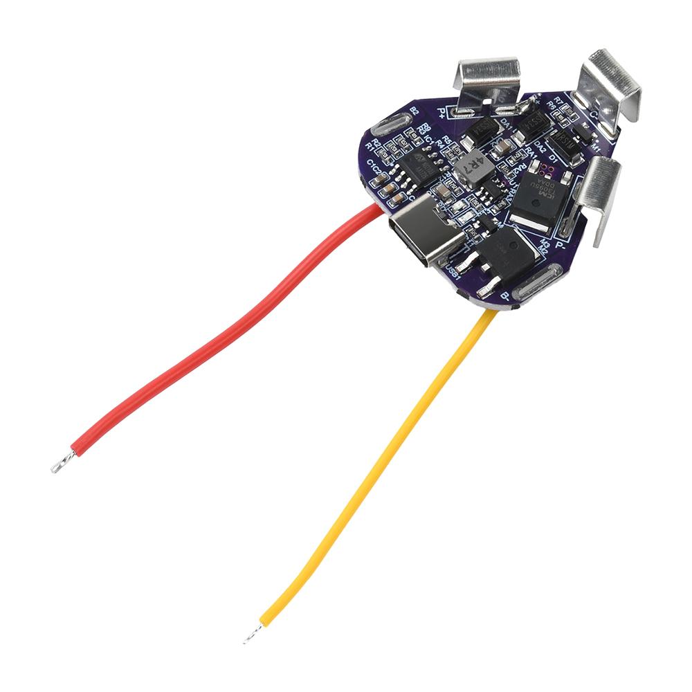 

3S 12.6V 20A BMS Плата захисту літій-іонної літієвої батареї 8650 Плата захисту літієвої батареї живлення Тип C для електроінструменту