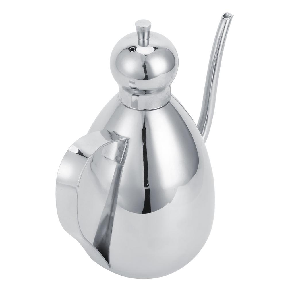 1L Oil Dispenser 304 Stainless Steel Oil Bottle Vinegar Pot Home Kitchen Storage Container