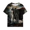 Anime Berserk T Shirt 3D Print Men Hip Hop T-shirts Summer Round Neck Short Sleeve Tops Harajuku Tees Man Clothing