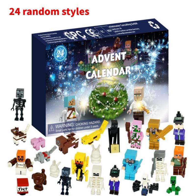 Minecraft Game Pixel Robot Blind Box Toy Suitable For Daily Boy Gifts Christmas