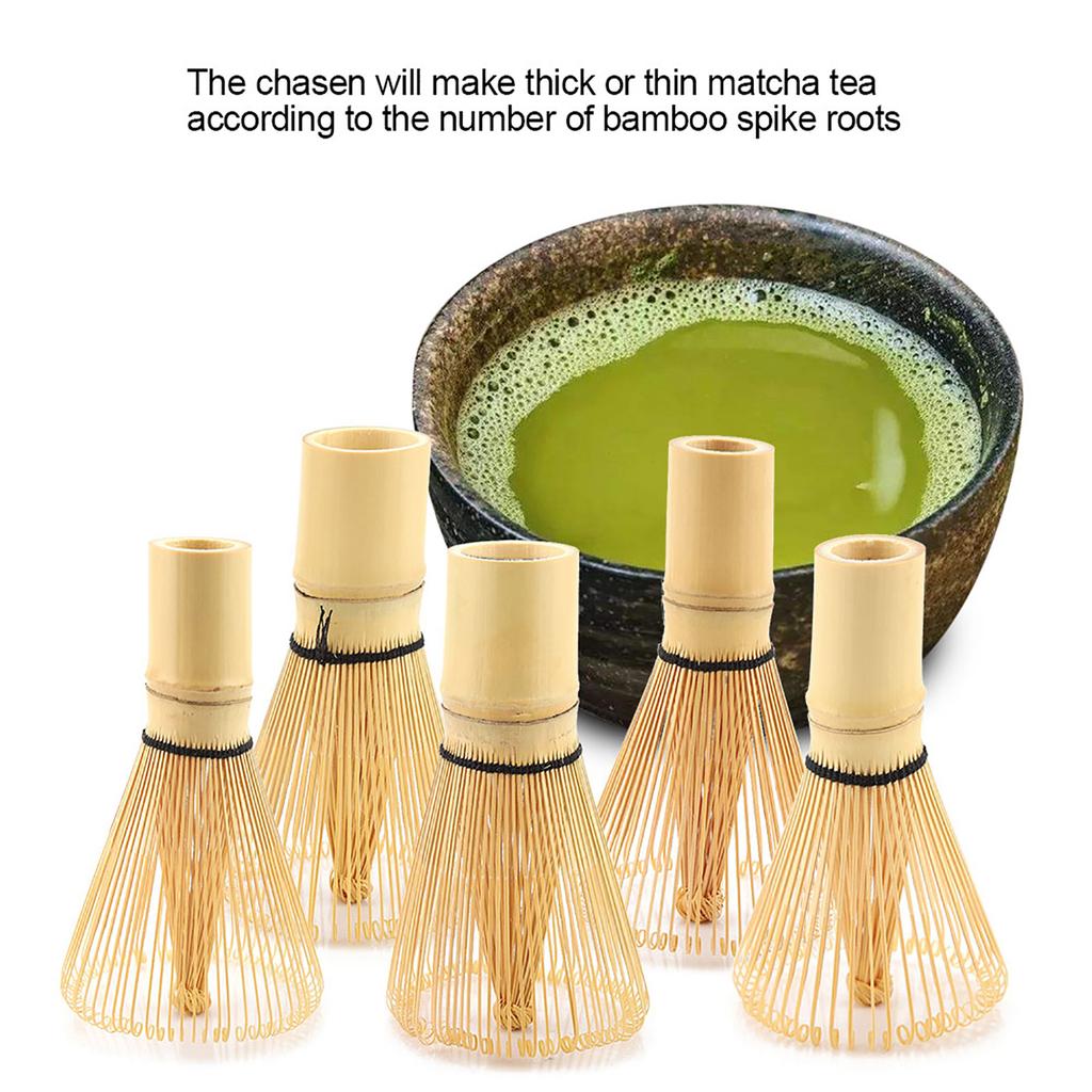 Bambus-Schneebesen, Grüntee-Schneebesen, Matcha-Schneebesen, natürlicher Bambus-Tee-Schneebesen, Chasen, Matcha-Pulver-Pinsel-Werkzeug, Teepulver-Schneebesen