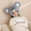 Trendsetting Fun Koala Hat for Douple Engagement Wedding Photo Props Party Wear Novelty Headgear Props
