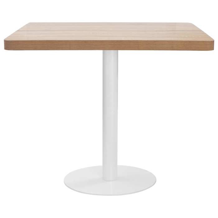 VidaXL Bistro Table Coffee Table Bar Table Dining Table Dinner Meal Restaurant Home Interior Brown 286432
