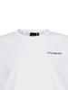 HYDROGEN Women'S Basic Small Logo Short Sleeve Round Neck