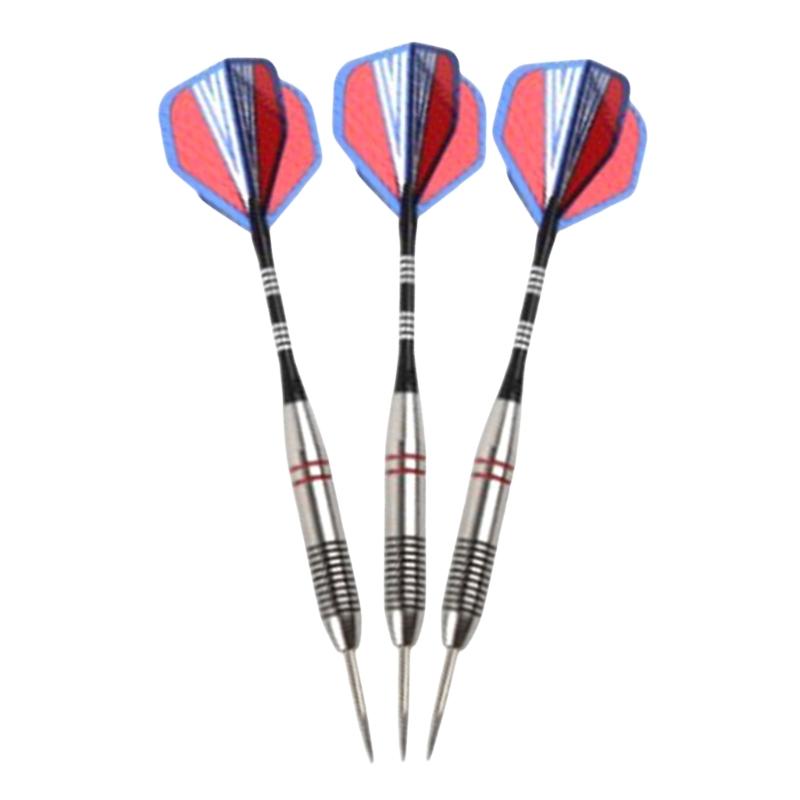 

3Pcs Metal Tip Dart Set Professional Stainless Steel Dart with Aluminium Shafts Dart Flight Metal Tip Dart Enduring