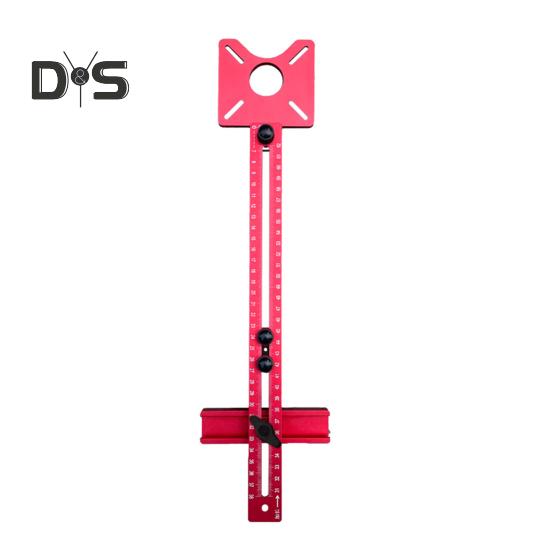 Ruter Fresespor Brakett Skap Maskinvare Jig Forbedret stabilitet Avtakbar design Tilpassbar bunndyvelguide Stanselokalisering