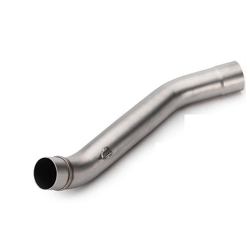 Motorcycle Exhaust Muffler Link Middle Tube Connect Pipe For KAWASAKI Z750 Z 750 2004 2005 2006 2007 2008 Fits 51Mm