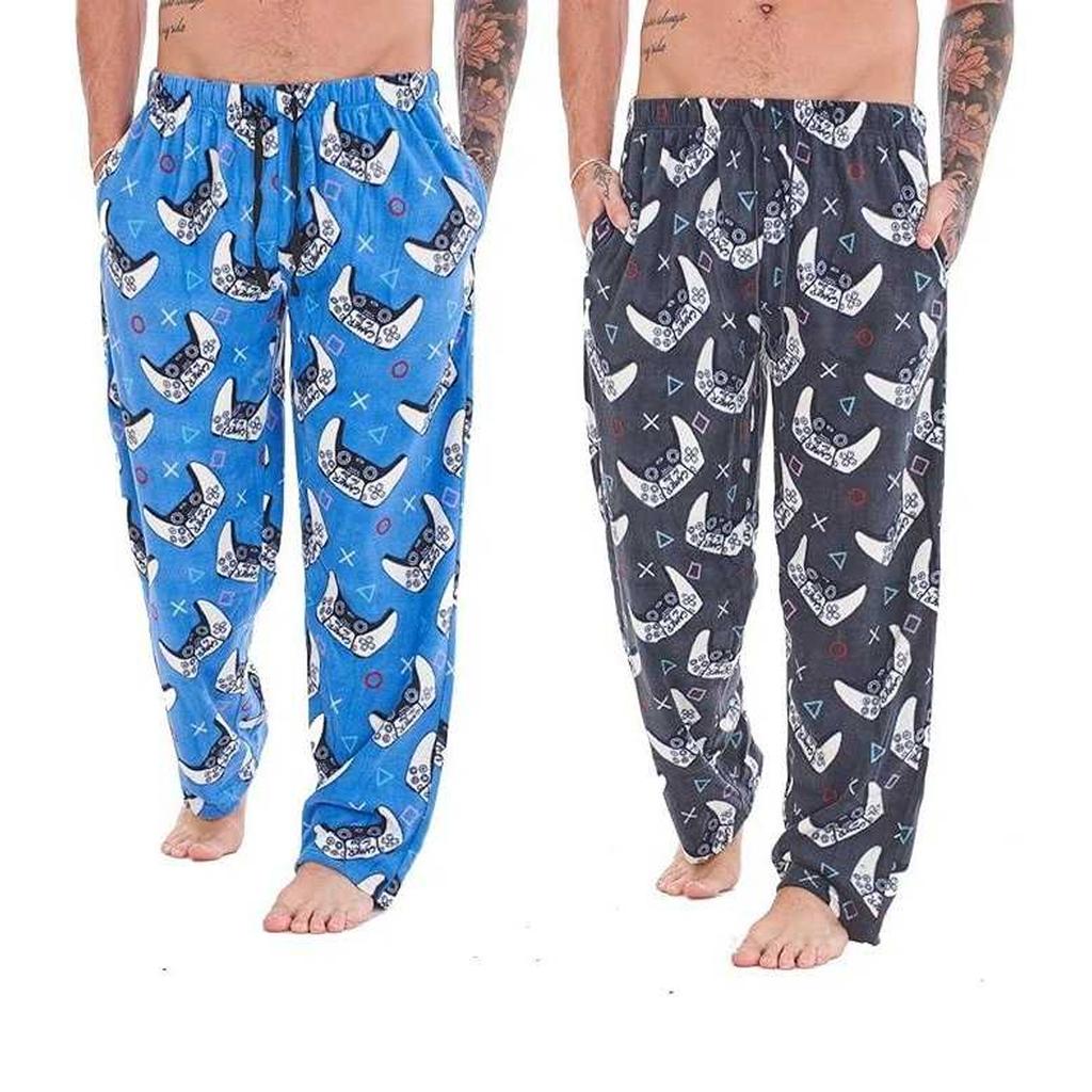 Keanu Childrens/Kids Game Controller Lounge Pants (Pack of 2)