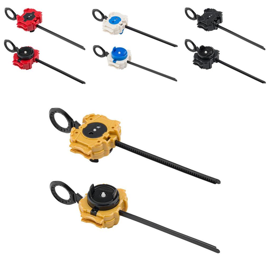 Plastic Bb Battle Top Launcher With Retractable Cord For Kids And Collectors
