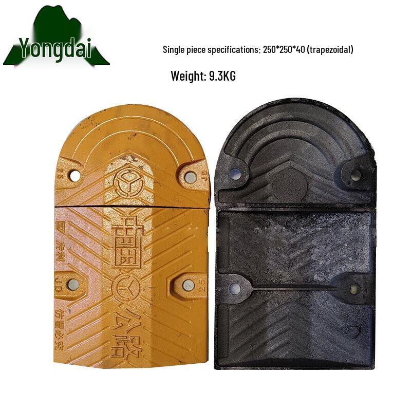 Heavy-Duty Cast Steel Speed Bumps