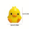 Silicone Duck Night Light Cartoon Bedside Lamp Decoration Gift Sleeping Lamp  Baby Children Kid