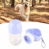 Hunde Wasserflasche Tragbar Niedlich Transparent Hunde Wasser Spender mit Fütterung für Hunde Bewässerungszubehör 350ml 200ml Wolken