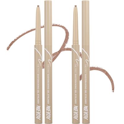 Merge the First Easy Drawing Gel Eyeliner 0,14 g, EG6 Pecan, 2 Stk.