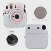 Fuji Polaroid Mini 12 Solid Color Camera Bag with Back Pocket & Magnetic Closure