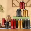 Large Capacity Tea Tin Threaded Port Sealed Tea Can Portable Tea Jar  for Home&Travel