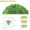 12-40cm Artificial Grass Topiary Balls Hanging Ball For Wedding Party Diy Hotel Home Yard Garden Decoration