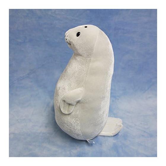 Underwater Walk Seal Shittchi Plush Toy (M) Height 34cm White