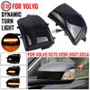 Rearview Dynamic Turn Signal Light For Volvo XC90 2007-2014 XC70 2008-2012 Front Door Wing Rear View Side Mirror Lamp Indicator
