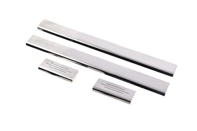 Door Sills Carmos (4 Pcs, Stainless Steel) for Toyota Yaris 2006-2011