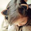 1PCS Kids Girls Fashion Lovely Cute Cat Ears Hairpins Cute Paillette Charming Hair Clips Accessories