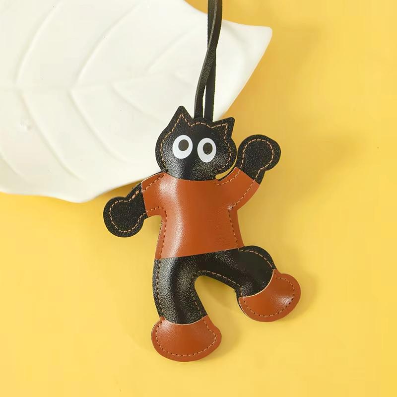 1PC Cartoon Shape Gift Bag Charm Bag Accessories Keychains Funny Ornament Mobile Phone Pendants Bag Pendants Cute Multicolor
