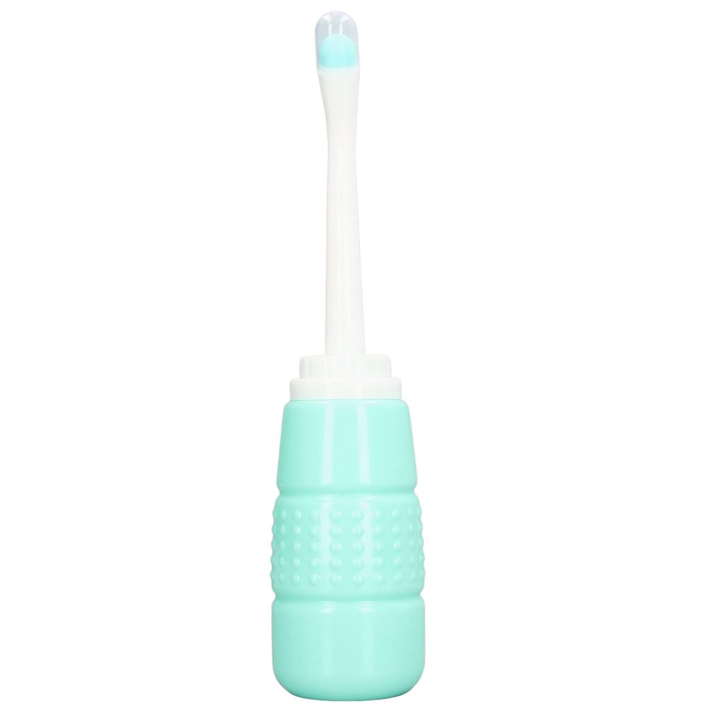 350ml Capacity Handheld Bidet Bottle Soft Squeeze Angled Nozzle Sprayer Cleaner for Outdoor Travel