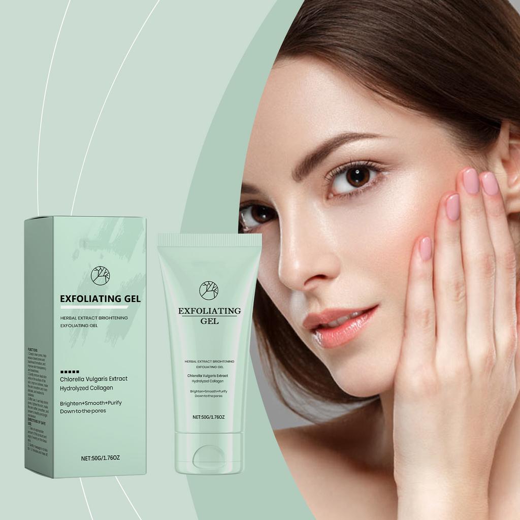 The Gentle Exfoliating And Brightening Gel Brightens The Complexion, Improves The Skin Texture, And Gently Exfoliates The Skin For A Long Time