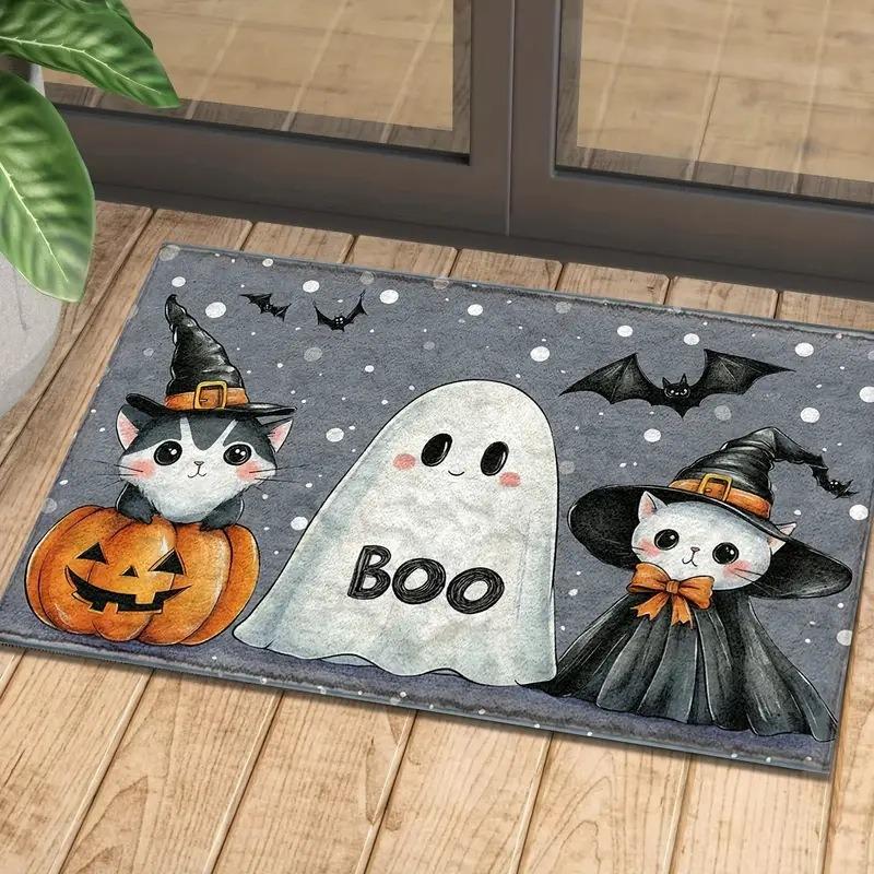 Halloween Doormat Welcome Mat Door Mat Entrance Kitchen Mats for Floor Carpet for Bathroom Floor Mat Home Decoration