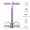 Pedal Resistance Band with Digital Counter Multifunction Tension Rope 4/6-Tube Elastic Yoga Pedal Puller Body Stretching Trainer Home Gym Workout