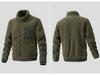 European and American Blue Stand-Up Collar Polar Fleece Lamb Wool Coat