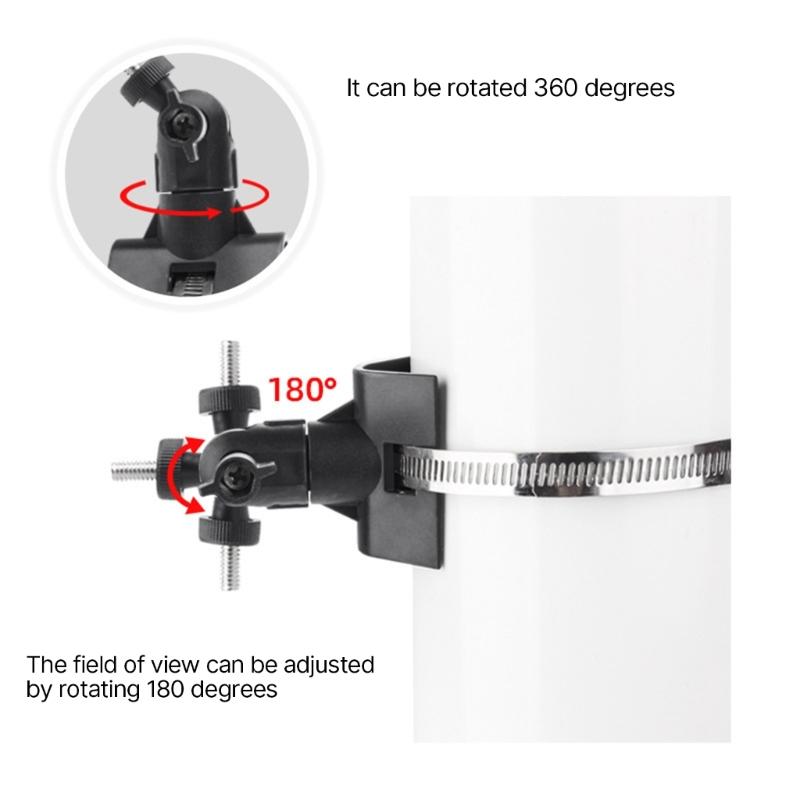 Universal Heavy Duty Outdoor CCTV Security Camera Poles Mount Bracket Adjustable Security Camera Security Camera Mount