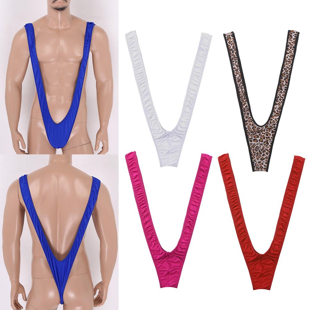 Sexy Men Panties Lingerie Erotic Strap Underwear Panties Novelty Thong Bodysuit Gay Performance Clothes Modern
