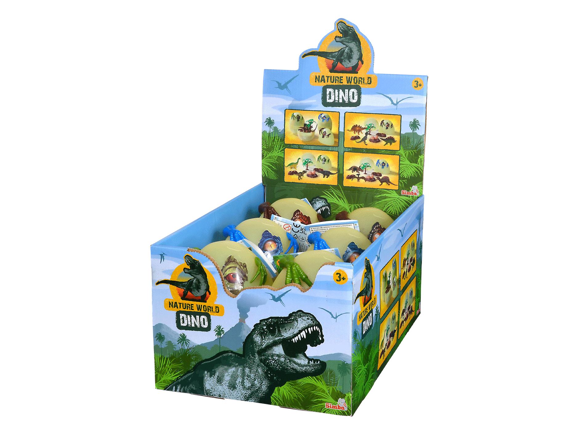 

10434255 3Dinozorlar ve Aksesuarlarlar Dino Yumurtası, 3 lü- Simba
