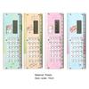 Lineal-Rechner, multifunktional, großer Bildschirm, Briefpapier, 8 Ziffern, Handrechner für die Schule