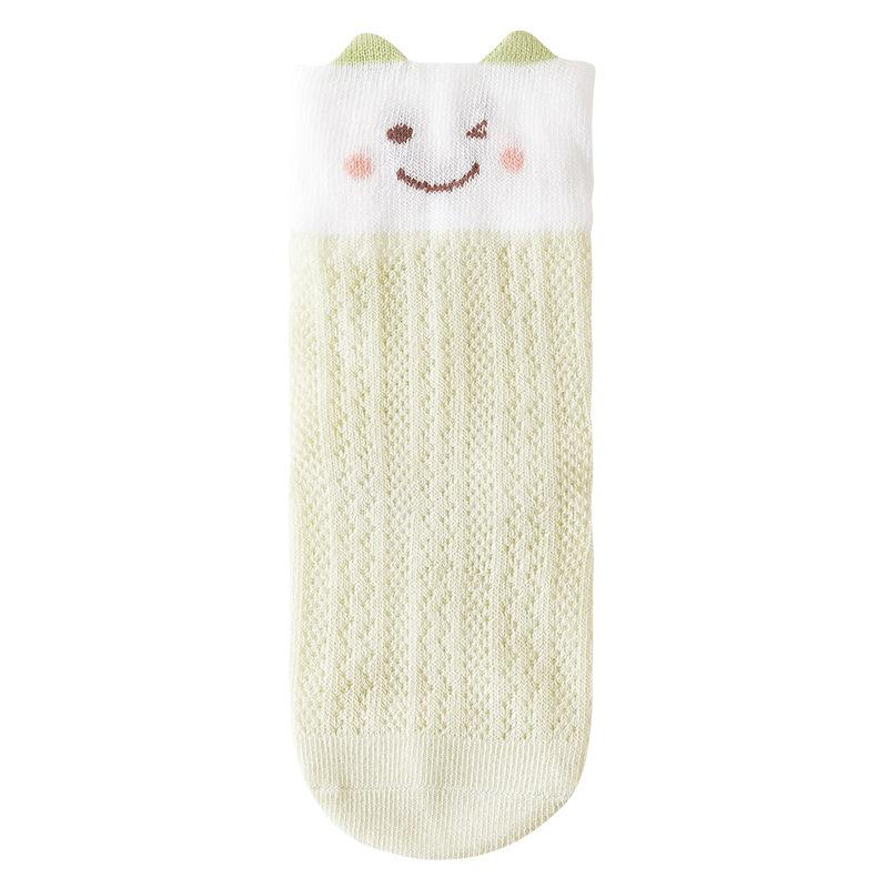 Summer Kids Socks For Girls Boys Mesh Thin Children's Sock Cute Cartoon Soft Comfortable Infant Newborn Baby Sock 0-5Y