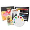 LANPO Acrylic Paint Set: 24 Colors, Waterproof, Beginner-Friendly, Boxed for DIY Projects