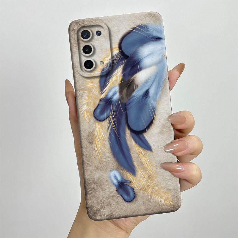 For OPPO A74 5G A54 5G Case A93 5G Capa Silicone Soft Phone Funda CPH2197 CPH2195 CPH2263 Painted Printed Protective Back Cover