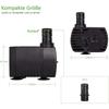 3/5/10/15/25W EU220v  US110V Submersible Water Pump for Water Gardens and Hydroponic Systems  Aquarium Tabletop Fountains Pon