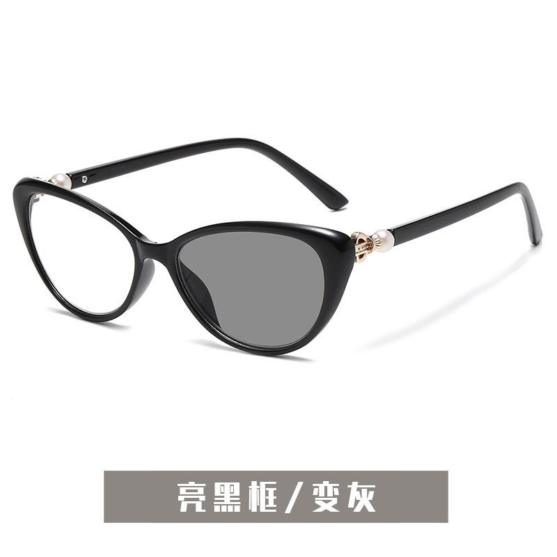 

Color-Changing Multi-Focus Reading Glasses Anti-Blue Light Far And Near Dual-Purpose Fashionable And Versatile Middle-Aged And Elderly Reading Glasses +100