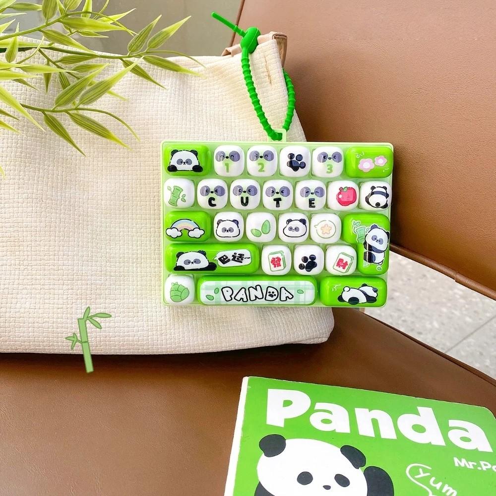 Key Button Keyboard Squeeze Toy 26 Keys Bookbag Pendant  For Adults,Teenagers,Kid