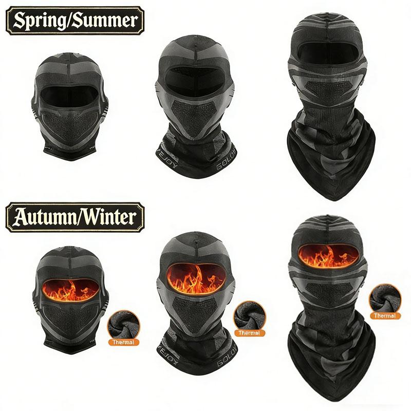 Winter Warm Balaclava Motorcycle Accessories Full Face Mask Breathable Ski Mask Cycling Bike Scarf Hat Casco Moto Helmet Hood