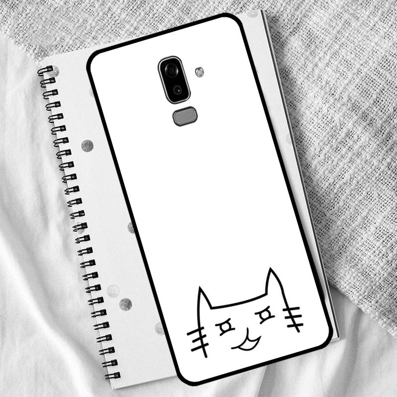 Lustige Süße Katze Linienkunst Hülle Für Samsung Galaxy M16 M32 M52 M14 M54 M13 M33 M53 M56 M36 M31 M11 M12 M35 M55 M15 M06