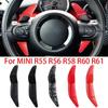 Auto-Lenkrad-Schaltwippen-Verlängerungsabdeckung, Zubehör für Mini Cooper S JCW R55 R56 R58 R60 R61, Schaltwippen-Zubehör