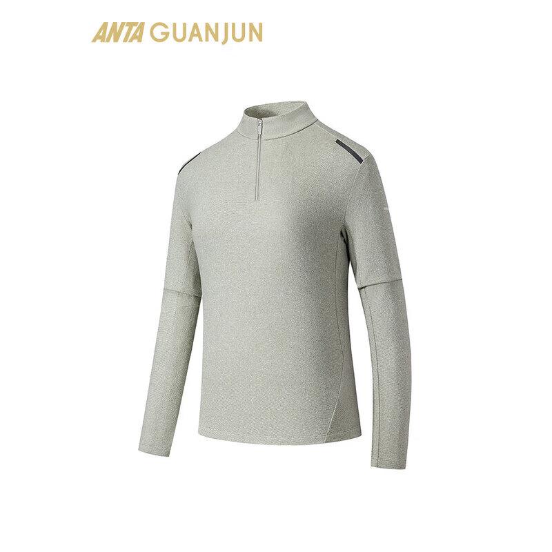 Anta Women's Champion Outdoor Fleece-Lined Long Sleeve Knit Top